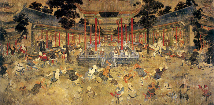 Shaolin Temple Mural #2